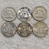 Image 2 : 90% Silver United States Half-Dollar Assortment - AFV $3.00