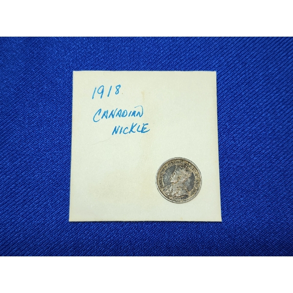 1918 Canada Nickel 