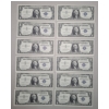 Image 1 : (12) U.S Series 1957 Crisp $1 Silver Certificate CONSECUTIVE STAR Notes - 348A-359A - Uncirculated