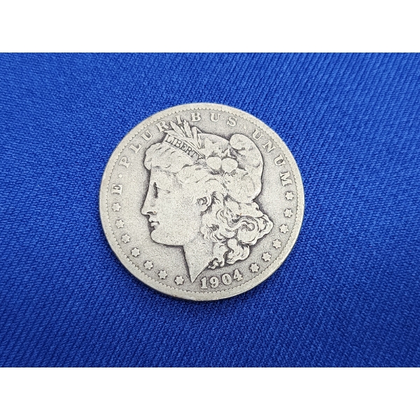 1904 90% Silver Morgan Dollar