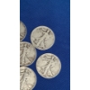 Image 3 : Assorted Years Walking Liberty Half Dollars - Face Value: $3.00