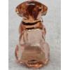 Image 2 : Degenhart Vintage Uranium Glass Dog Figurine - Rose - UV Reactive!!!