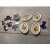 Image 4 : *Pick Up At Mantua Home-No Shipping Available*  Small House Figurines - 11 Total - 4 Floral Photos