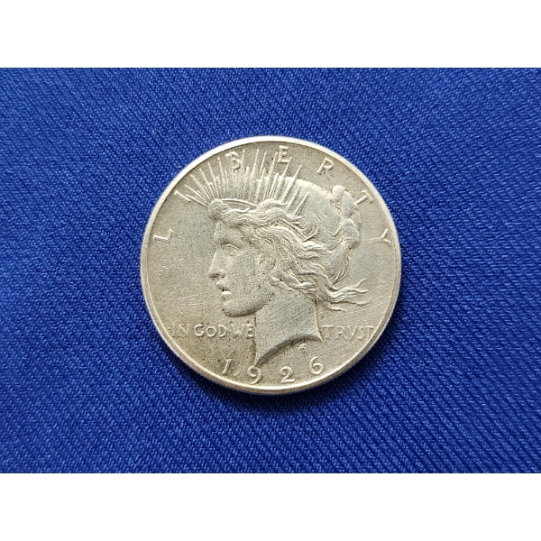 Better-Date 1926-S 90% Silver Peace Dollar in Excellent Condition