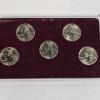Image 4 : 1999 50 States Commemorative Quarters Denver Mint 5 Coin Brilliant Uncirculated Set