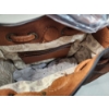 Image 7 : Brand New with Tags - Simple Noelle Faux Leather Brown Boho Crossbody Purse