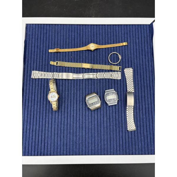 Lot of Watches - Watch Bands - Alarm Clock Watch - Keychain Holder 