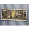 Image 2 : Mint Condition Shrek Million Dollar Bill In Protective Holder