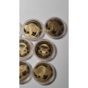 Image 9 : 24K Gold Layered Dream Replica American Mint Coin & Gold Plated U.S Tribute Replica Coins