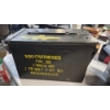 Image 1 : U.S. MILITARY METAL HINMGED AMMO BOX - IN EXCELLENT CONDITION - SEE PICS