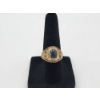 Image 1 : 10K Gold 1999 Class Ring With Blue Stone - Size 6.5 - Total Weight: 6.1g