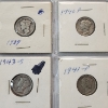 Image 5 : $2.00 Face Value of Assorted Years 90% Silver Mercury Dimes