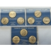 Image 1 : 9 United States Susan B. Anthony Dollars Enclosed - Mint Condition