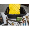 Image 11 : Lot of Assorted Tools, Parts, Sandpaper, Toolbox, and Small Storage Bin