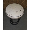 Image 2 : New Off White Wood Seat 25''x12'' Counter Stool