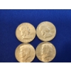 Image 2 : x6 Assorted 90% Silver Half Dollars: Franklin, Kennedy, Walking Liberty FV: $3.00