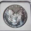 Image 4 : 2001 American Silver Eagle $1 - 1 oz .999 Fine Silver - Graded by NGC MS 69