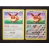 Image 1 : Two Eevee 101/149 Pokemon Trading Cards Including Common & Reverse Holo