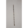 Image 3 : Lovely Sterling Silver Gold-Plated 7" Tennis Bracelet  & Matching Ring - Weight: 13.0g