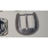 Image 12 : (4) Assorted Vintage Belt Buckles Featuring Western And Numismatic Designs