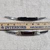 Image 4 : Vintage Traditional Folding Pocket Knives With American Flag Pins And Leather Sheath