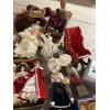 Image 5 : *Pick Up At Mantua Home-No Shipping Available*  Christmas Decor in Green Storage Bin - Holiday Doll 