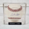 Image 1 : Hand Signed Bobby Cox Official Size MLB Rawlings Baseball ~ MEMBER OF NATIONAL BASEBALL HALL OF FAME