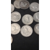 Image 5 : Assorted Years/Mints 90% Silver Barber, Standing Liberty & Washington Quarters - Face Value: $5.00