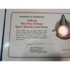 Image 4 : 1.4 Gram 10K Gold 1981 Official First Day of Issue Columbia Space Shuttle Com. Coin & Stamp