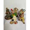 Image 1 : Assorted Clown Figurines