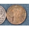 Image 3 : Two 1 Oz Copper Rounds - One Featuring Liberty & One Featuring A Pirate Skull & Ship