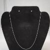 Image 1 : 14K White Gold Chain Necklace ~22" - Total Weight: 1.4g