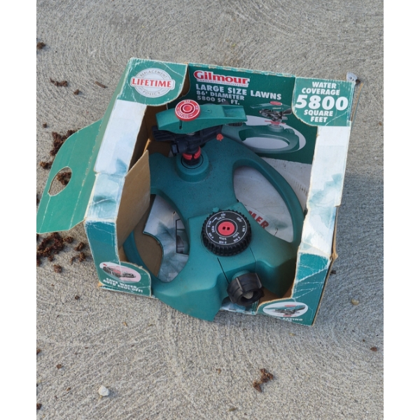 PICKUP IN CANTON -  BRAND NEW LAWN SPRINKLER - ROTARY TYPE - SEE PICS