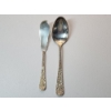 Image 1 : Steiff "Rose" Sterling Silver Knife and Spoon TW: 111.1g