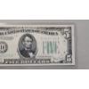Image 3 : Series 1934 D $5 Green Seal Federal Reserve Bank Note Cleveland, Ohio District - Face Value: $5.00