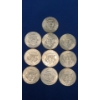Image 2 : (10) 1964 Silver Kennedy Half Dollars - Face Value: $5.00
