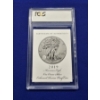 Image 6 : 2019-S U.S. Silver Eagle Enhanced Reverse Proof PCGS PR69 with COA #29699
