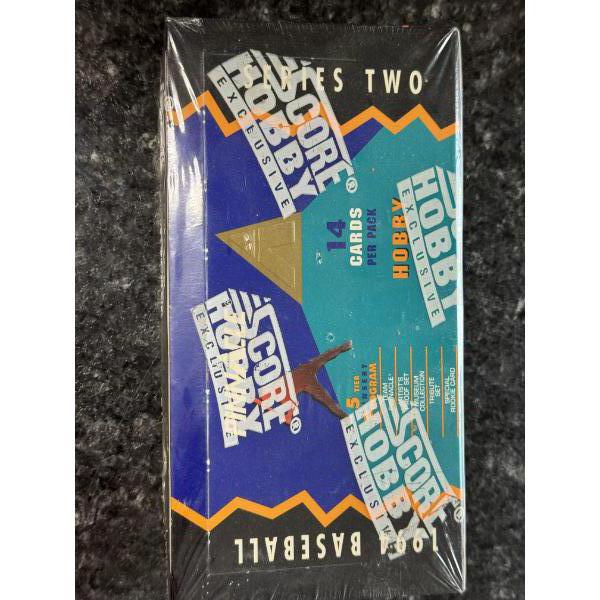 1994 Baseball Unopened Score Hobby Series Two Wax Box - Factory Sealed - Mint Condition
