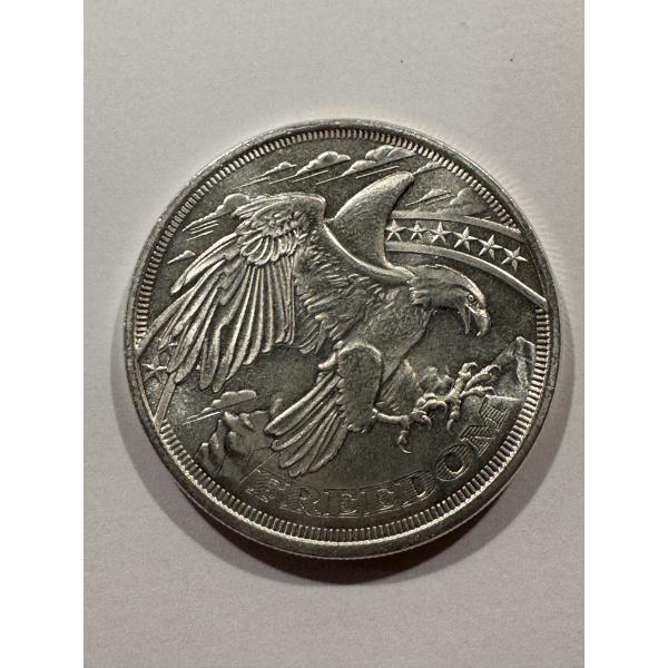 Limited Edition 1 Troy Oz SD Bullion Mint .999 Fine Silver Landing Eagle Coin - Mint Condition