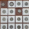 Image 6 : $5.00 Face Value in Assorted 90% Silver United States Washington Head Quarters in Binder Page