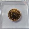 Image 2 : ICG Genuine 1883 "Racketeer" Gold-Plated Liberty Head V Nickel No CENTS