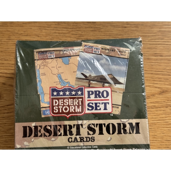 Desert Storm Pro Set Cards - Sealed And Mint In Box 