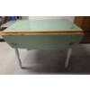 Image 4 : *Pick Up At Mantua Home-No Shipping Available* Iconic Vintage Mint Green Enamel Top, Drop Side 40''x