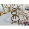 Image 4 : Lot of Assorted Home Decor Items: Including Brass Candleholders, Placemats, Figurines 