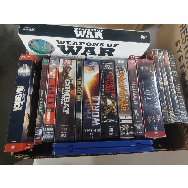 Specialty Group Of DVD's - WWII - War - Battles - History   Lot 2 of 2