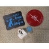 Image 1 : Dog Lovers Group Including Wall Sign, Mug, Ball & Frisbee
