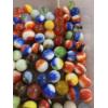 Image 4 : Huge Lot 1950's Marble King Marbles In Vintage Metal Crisco Can - Mint Condition