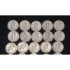 Image 6 : Assorted Years/Mint Marks 90% Silver Mercury Head Dimes - Face Value: $4.00