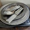 Image 12 : Collection of Vintage Silver-Plated Items, including Serving Platters, Bowls, and Flatware (6.2lbs)