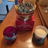 Image 1 : PICKUP IN CANTON - CHRISTMAS LONGABERGER PEPPERMINT BASKET & 2  SPECIAL CANDLE HOLDERS